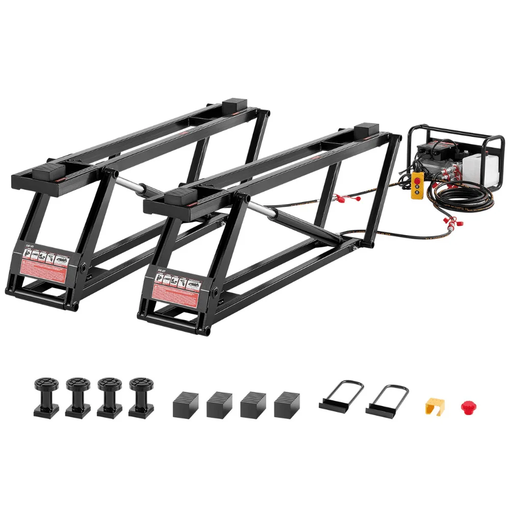 7000 lbs Car Lift Adjustable Car Lifts with Remote Control for Home thumbnail 3