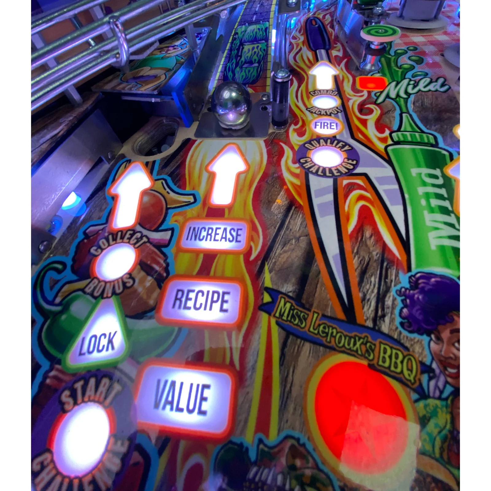 American Pinball Barry O’s BBQ Challenge Limited Edition Pinball Machine