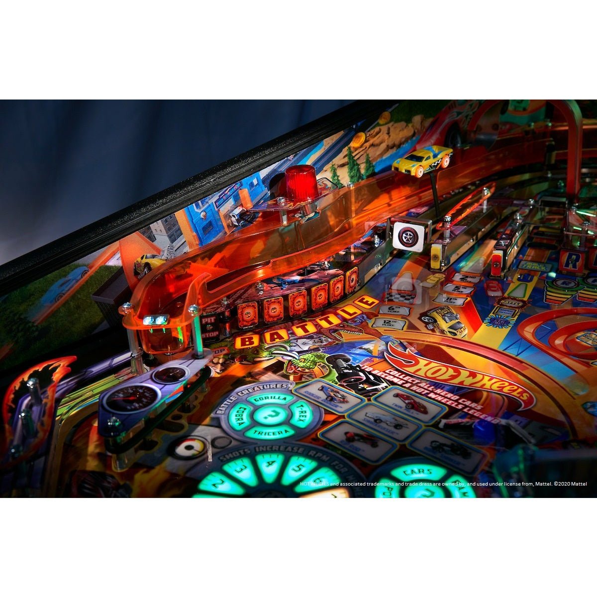 American Pinball Hot Wheels Classic Pinball Machine thumbnail 4