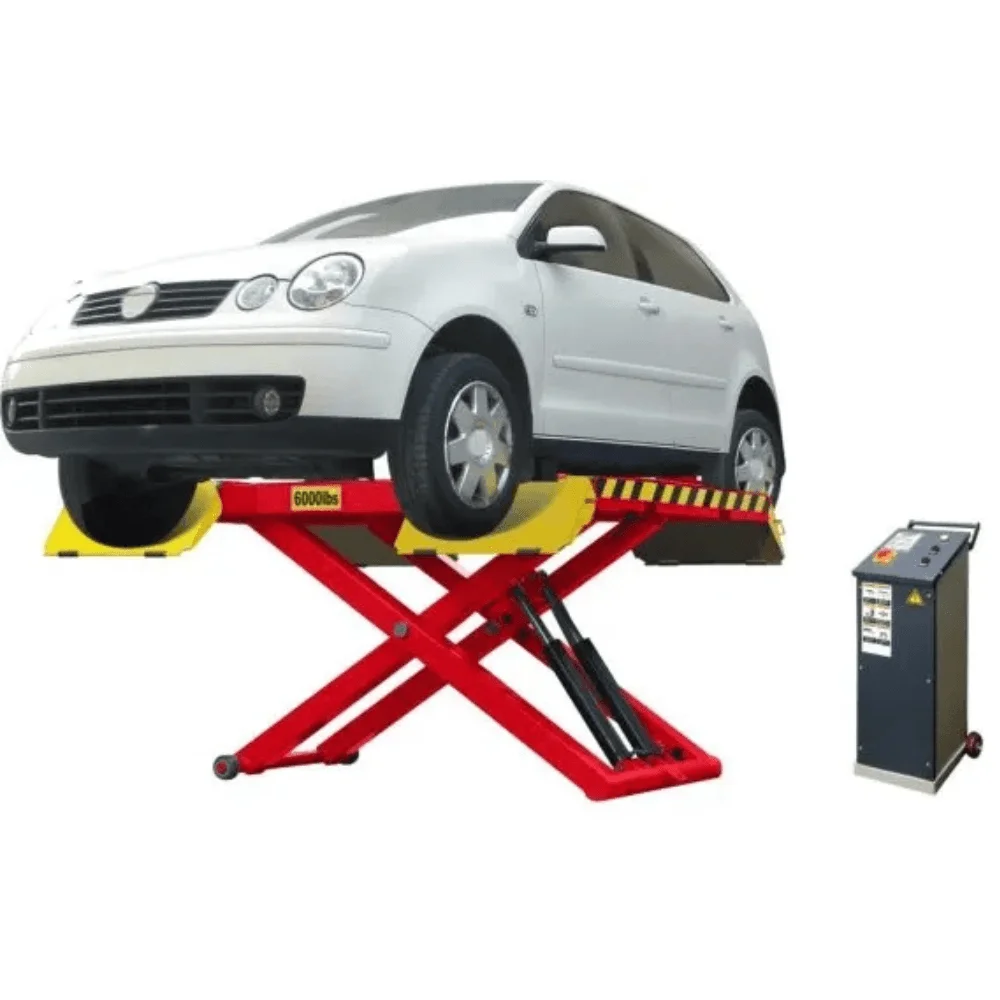 AMGO Hydraulics EM06 Portable Mid Rise Scissor Lift 6,000 lbs. thumbnail 2