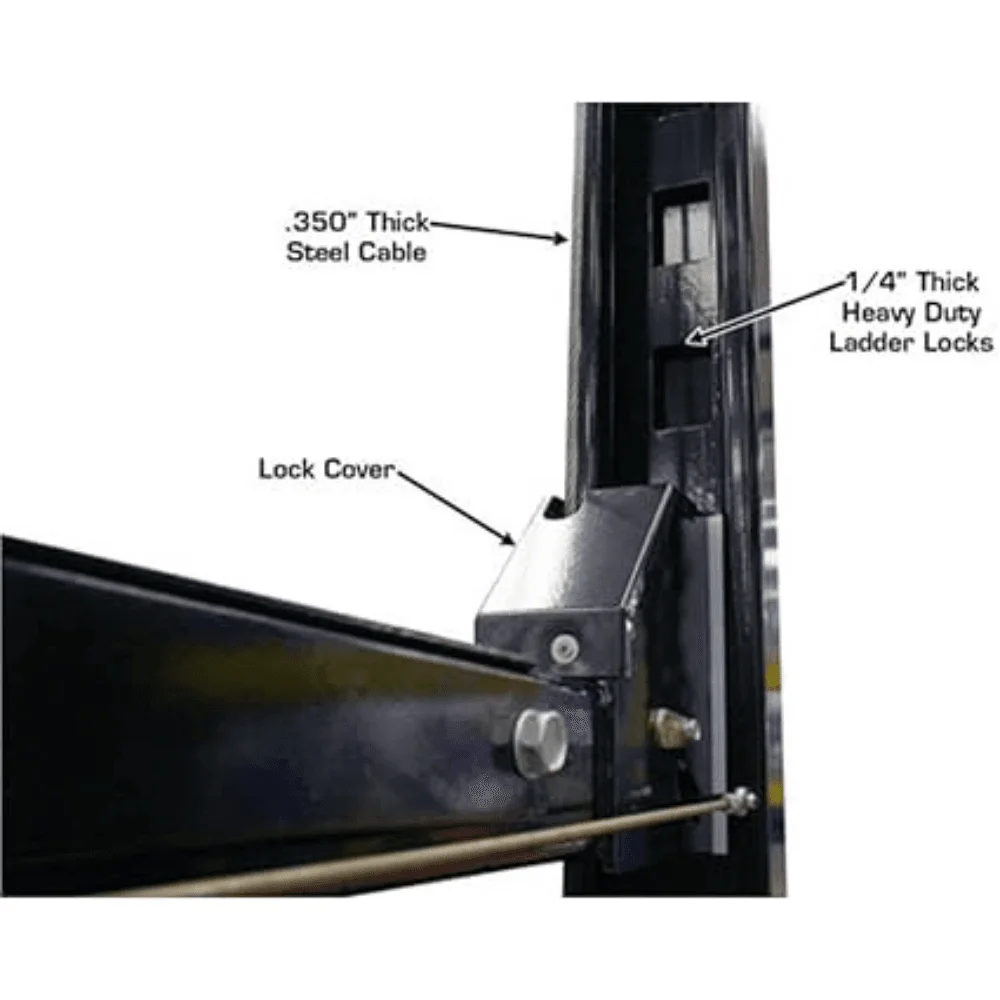 Atlas Garage Pro 8000 LB Four-Post Lift thumbnail 4