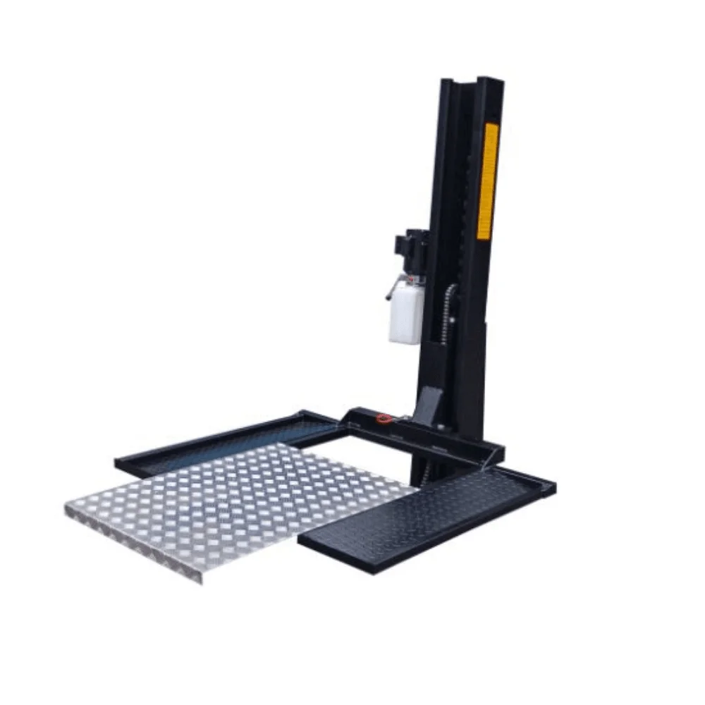 Auto Lift SC-2K 2,000 lb. Single Column Turf Lift – New Black thumbnail 2