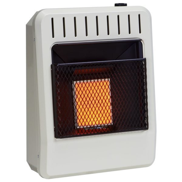 Avenger Reconditioned Dual Fuel Ventless Infrared Gas Space Heater – 10,000 BTU, T-Stat Control – Model# FDT1IRA-R thumbnail 3