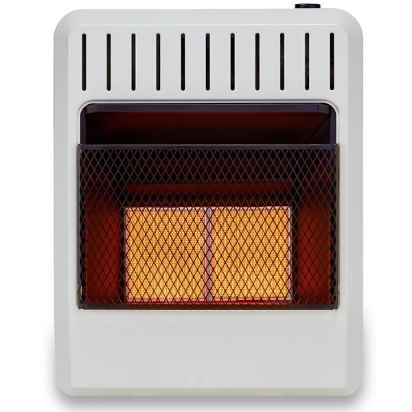 Avenger Reconditioned Dual Fuel Ventless Infrared Gas Space Heater – 20,000 BTU, T-Stat Control – Model# FDT2IR-R thumbnail 2