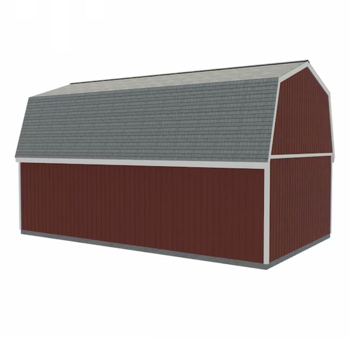 Best Barns Camp Reynolds 16-ft x 32-ft Gambrel Style Wood Outdoor Storage Shed thumbnail 2