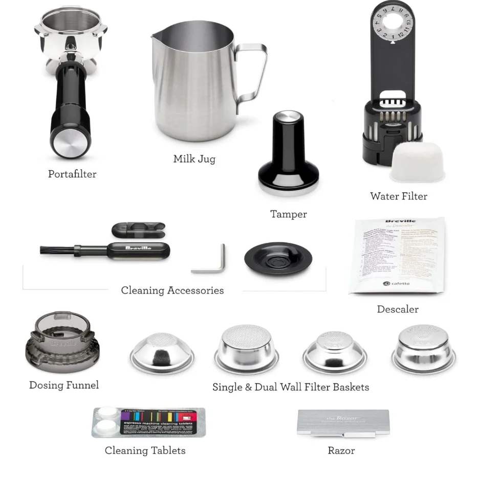 Breville Barista Express – Brushed Stainless Steel | From Beans to Espresso in Under a Minute thumbnail 4