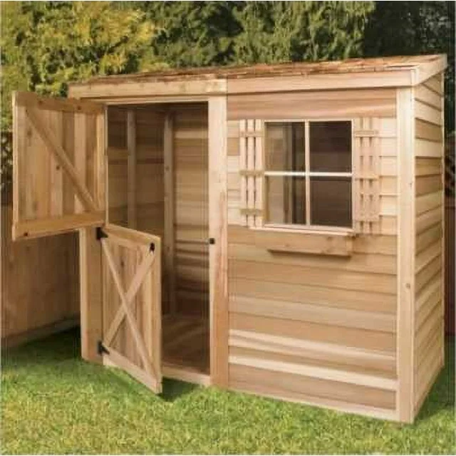 Cedarshed Bayside 8×4 Lean To Storage Shed thumbnail 2