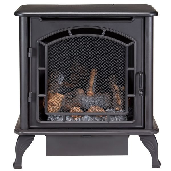Duluth Forge Dual Fuel Ventless Gas Stove – 23,000 BTU, T-Stat Control – Model# DF25SMS thumbnail 2