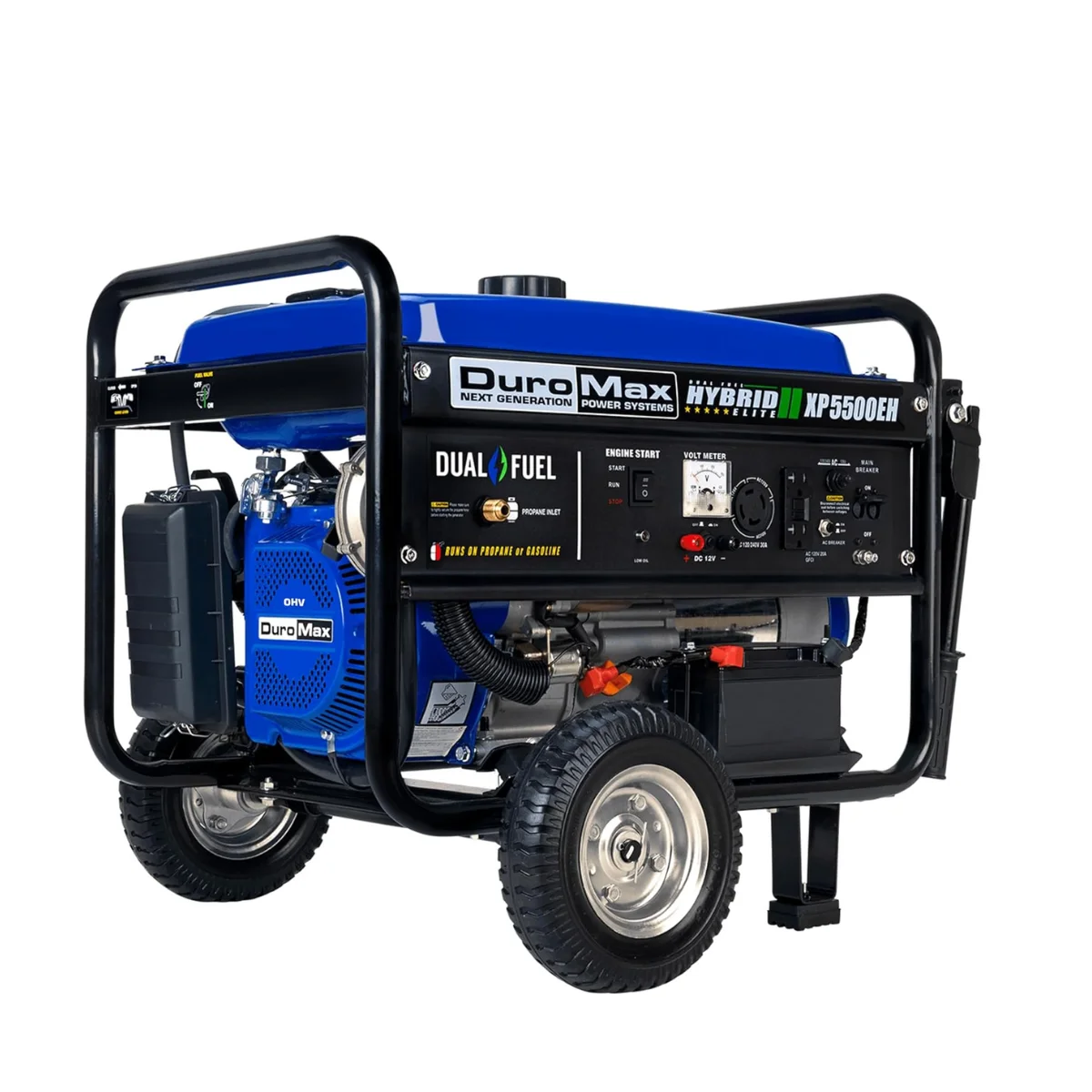 DuroMax XP10000EH 10,000-Watt Dual Fuel Portable Generator with Electric Start thumbnail 2