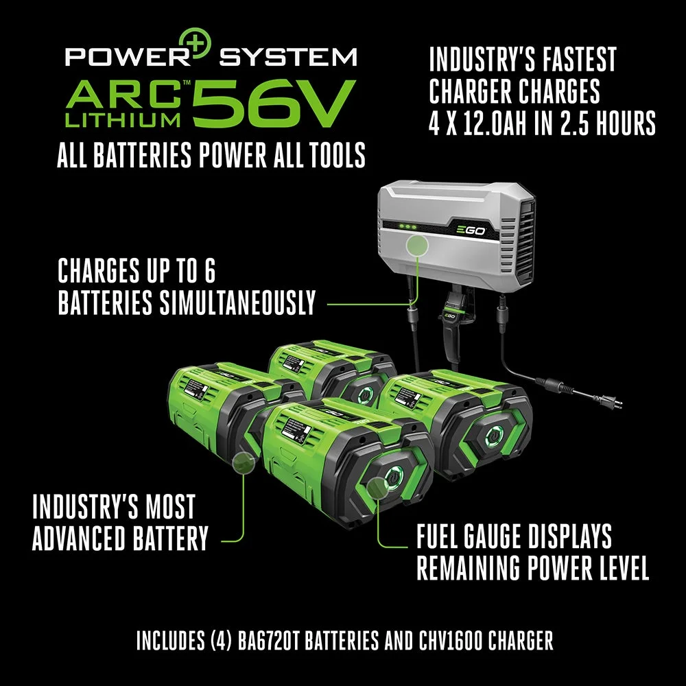 EGO Power+ 42″ 56-Volt Lithium-Ion Z6 Zero Turn Mower thumbnail 4