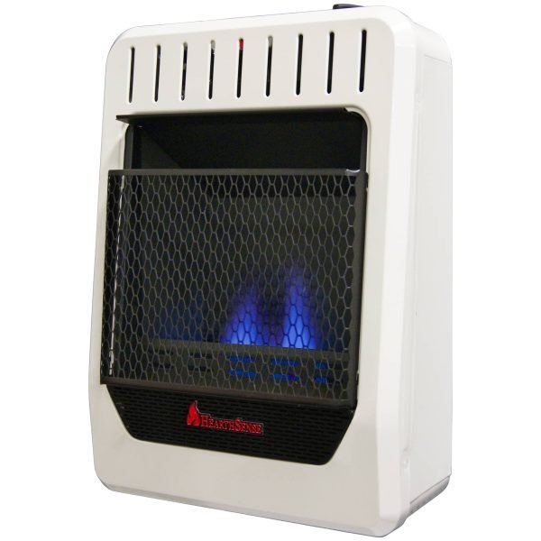Factory Reconditioned Blue Flame Gas Heater – 10,000 BTU, Dual Fuel – Model# BF10M-B-R thumbnail 2