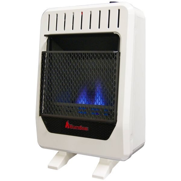 Factory Reconditioned Blue Flame Gas Heater – 10,000 BTU, Dual Fuel – Model# BF10M-B-R thumbnail 5