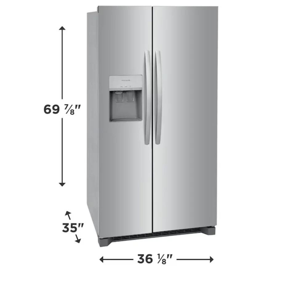 Frigidaire 36-Inch Side-by-Side Refrigerator thumbnail 4