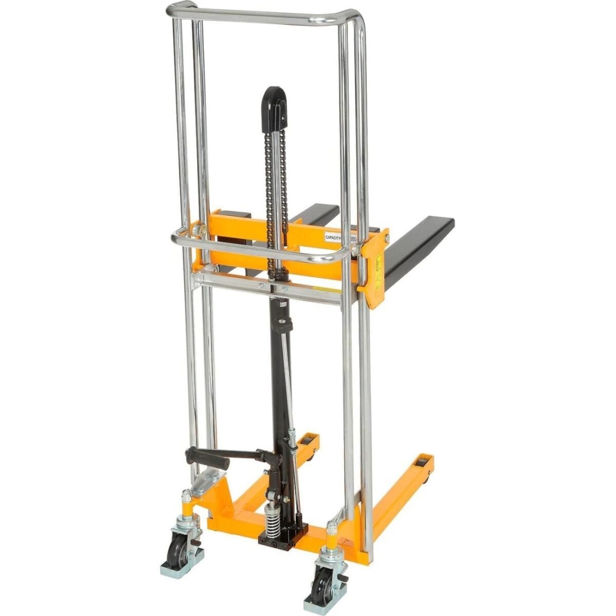 Global Industrial 988935 Manual Lift Stacker thumbnail 3