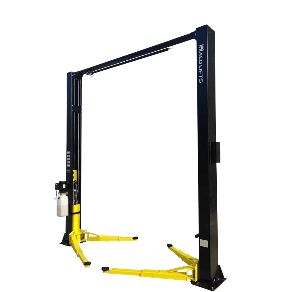 HALO LIFTS Clear Floor 2 Post Car Lift – 10,000 LBS Capacity thumbnail 3