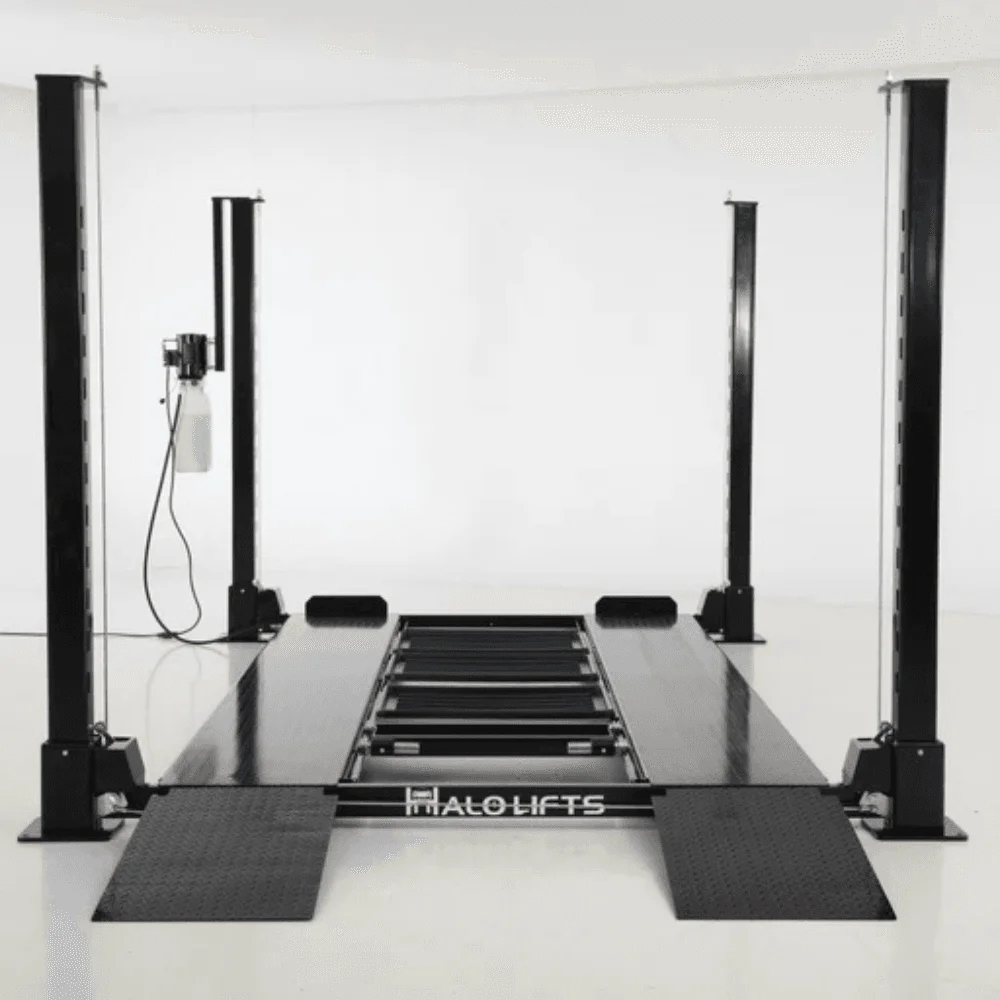 HALO LIFTS PRO XL 4 Post Car Lift – 9,000 LBS Capacity