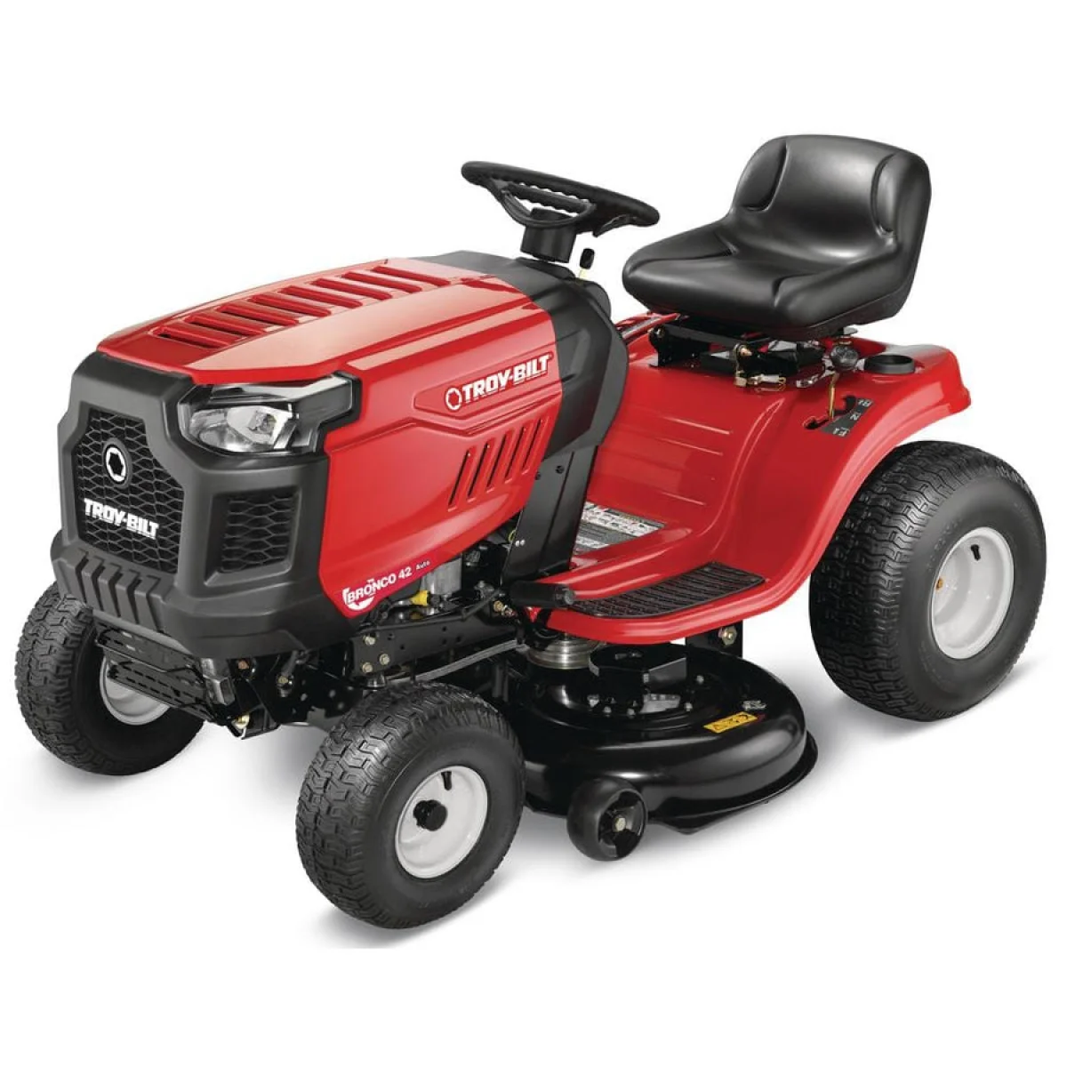 Troy-Bilt Bronco 42 – 42” 19HP Briggs & Stratton Automatic Drive Gas Riding Lawn Tractor