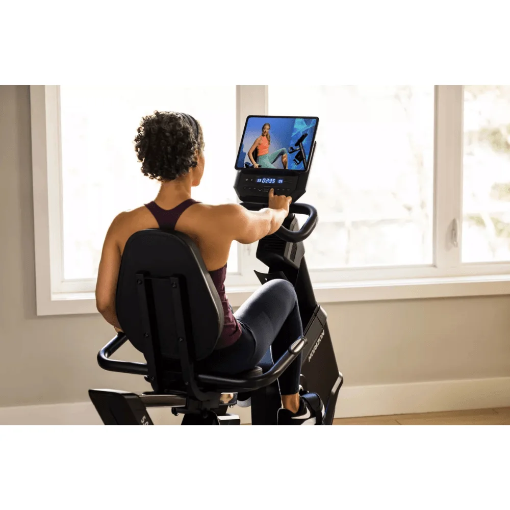 Horizon Fitness 5.0R Recumbent Exercise Bike thumbnail 6
