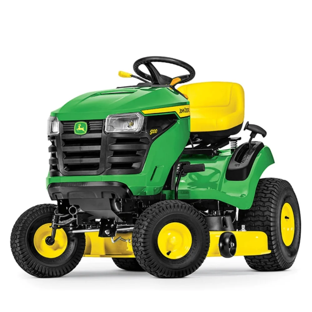 John Deere S120 Mower  42 in. 22 HP V-Twin Gas Hydrostatic Riding Lawn Mower thumbnail 2