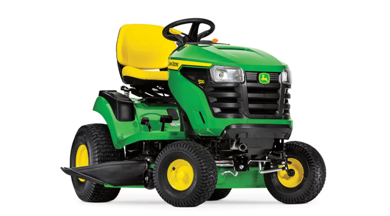 John Deere S120 Mower  42 in. 22 HP V-Twin Gas Hydrostatic Riding Lawn Mower thumbnail 3