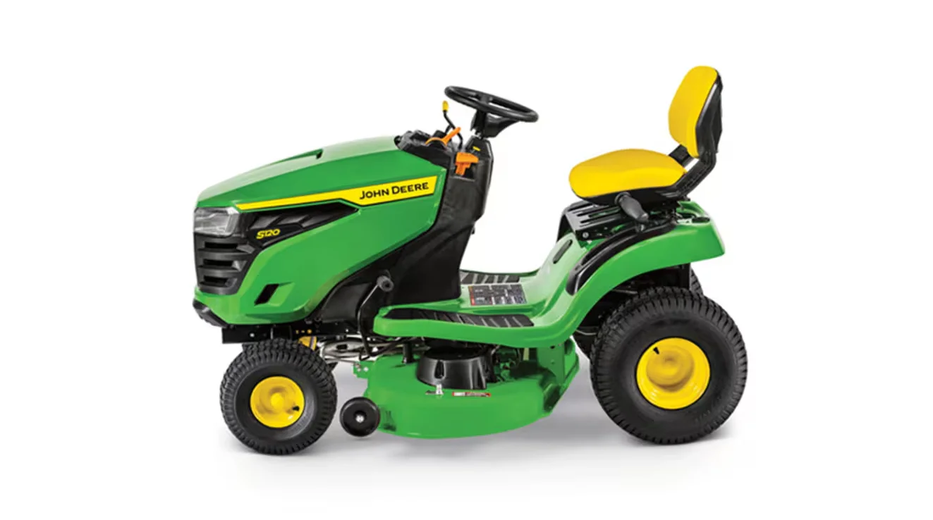 John Deere S120 Mower  42 in. 22 HP V-Twin Gas Hydrostatic Riding Lawn Mower thumbnail 4