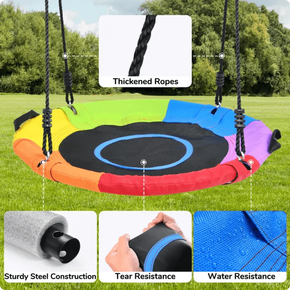 Klo Kick Metal Swing Set with 3 Swings thumbnail 4