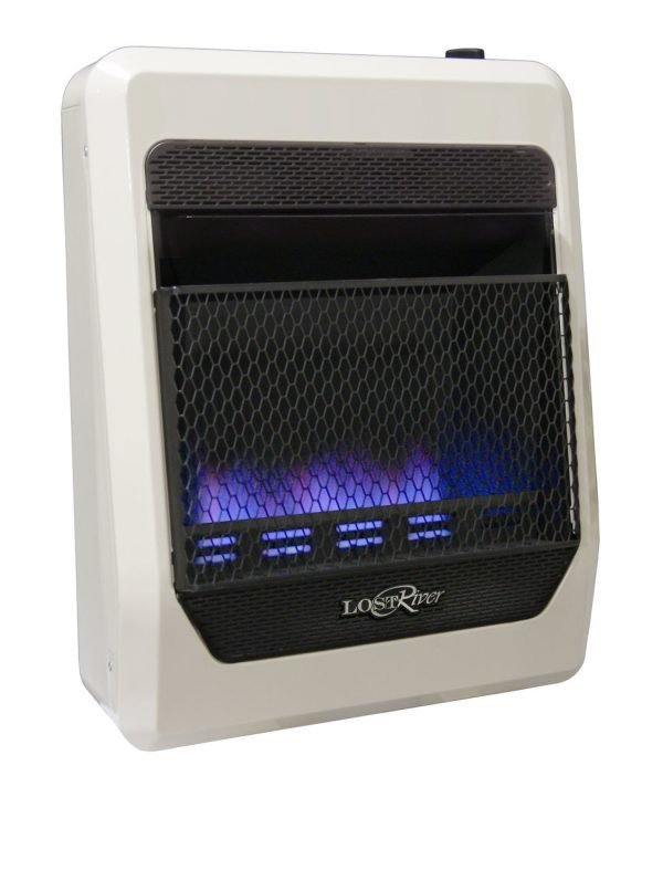 Lost River Dual Fuel Ventless Blue Flame Gas Space Heater – 20,000 BTU, T-Stat Control – Model# PCIT20BF thumbnail 2