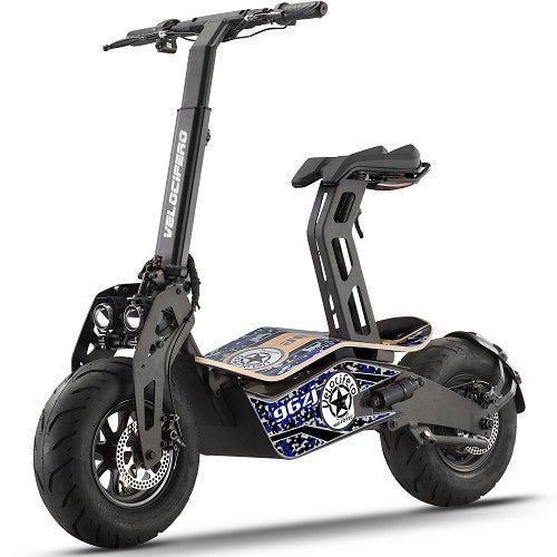 MotoTec Mad 1600w 48v Electric Scooter thumbnail 2