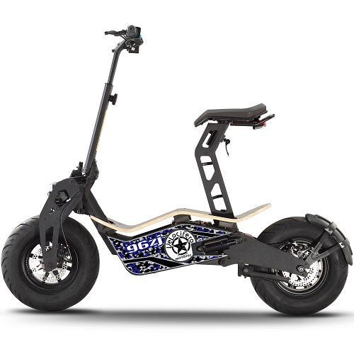 MotoTec Mad 1600w 48v Electric Scooter thumbnail 3