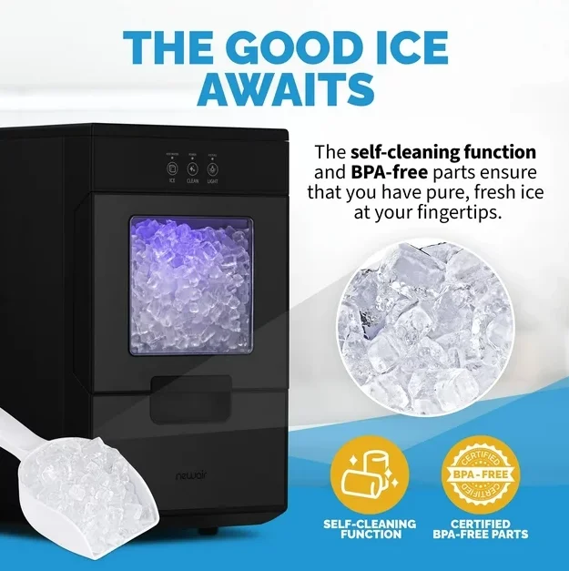 Newair Nugget Ice Maker – Countertop Sonic Ice Machine thumbnail 5