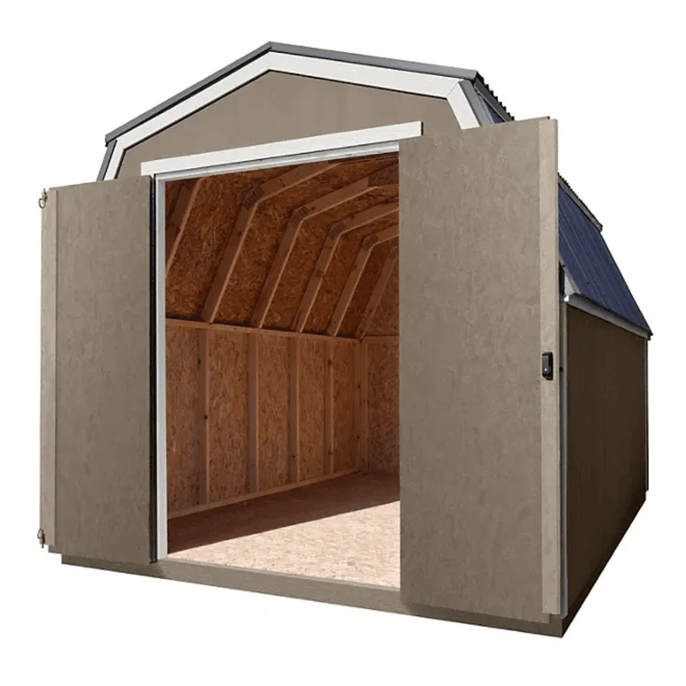 Ontario 8′ x 12′ Outdoor Wood Shed thumbnail 3