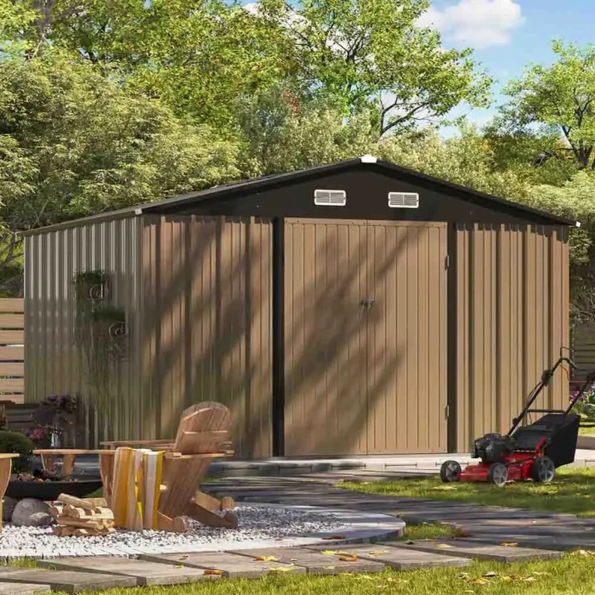 Patiowell 10×8 Shed with Windows thumbnail 3