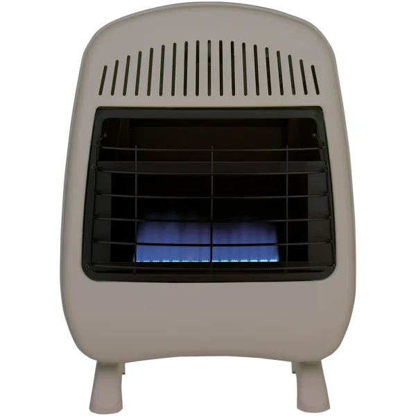 ProCom Reconditioned Dual Fuel Ventless Blue Flame Heater – 20,000 BTU, T-Stat Control – Model# MD200TBF-R thumbnail 2
