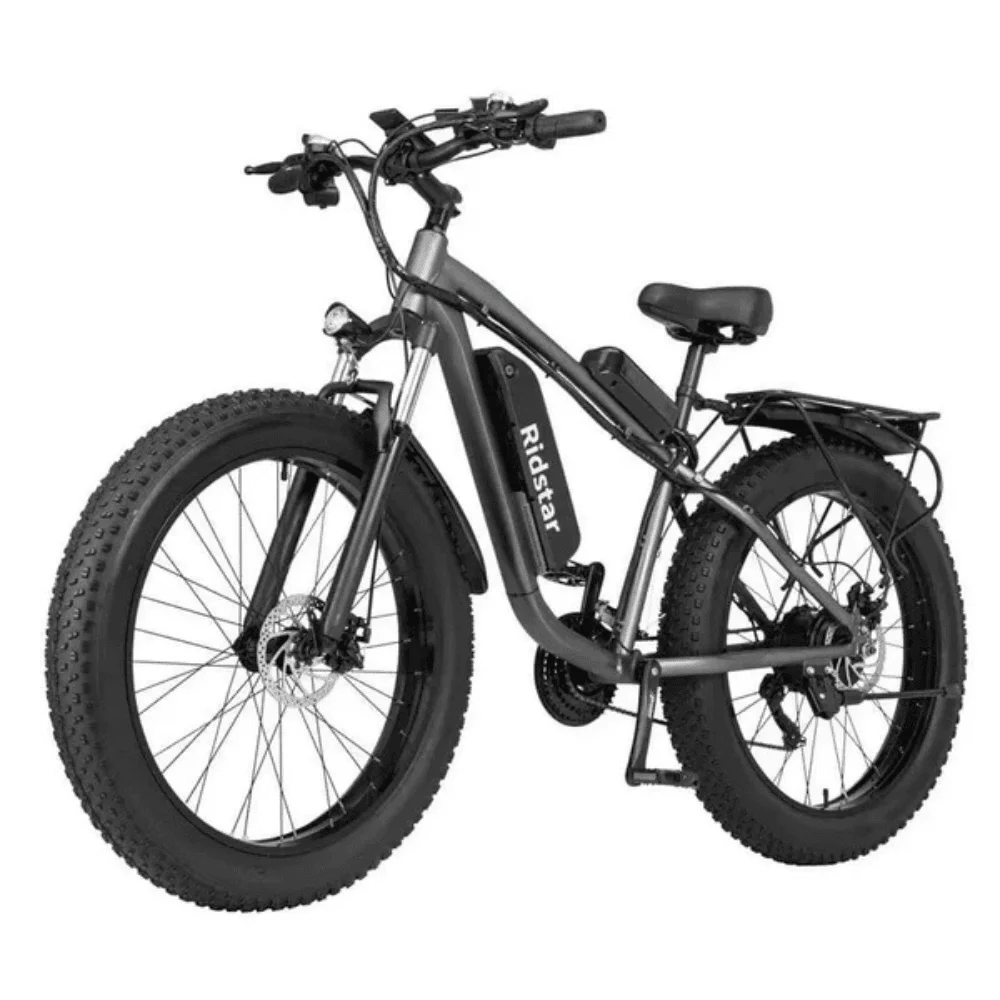 Ridstar E26 PRO Electric Bike 48V 23Ah Battery 1000W*2 Dual Motors 26*4.0inches Tires 50-75KM Max Mileage 15 thumbnail 3