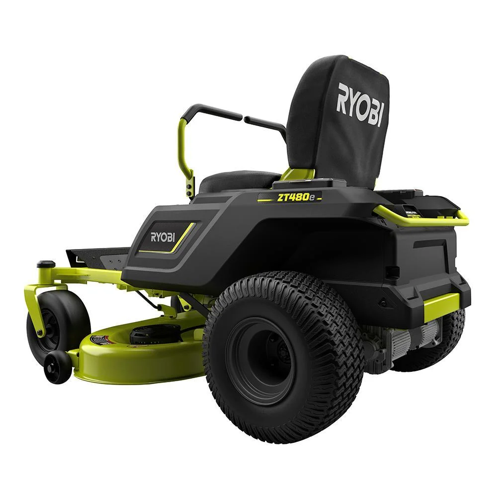 RYOBI 48V 42-inch 75 Ah Battery Electric Riding Zero Turn Mower thumbnail 3
