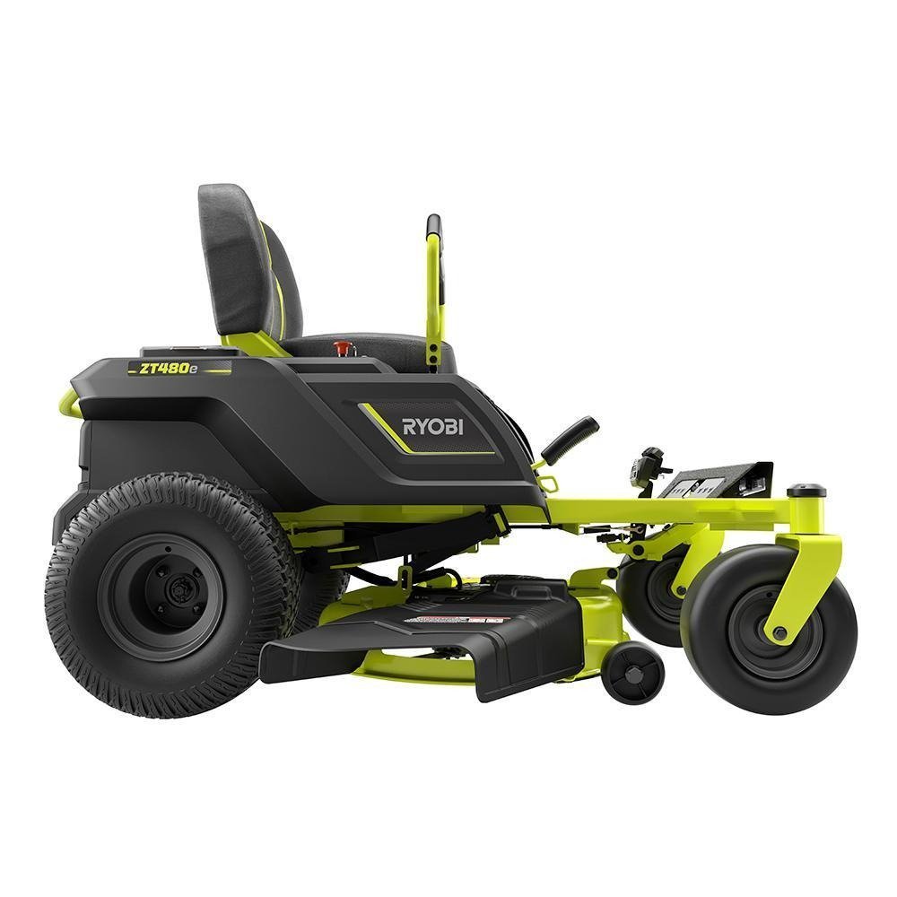 RYOBI 48V 42-inch 75 Ah Battery Electric Riding Zero Turn Mower thumbnail 4
