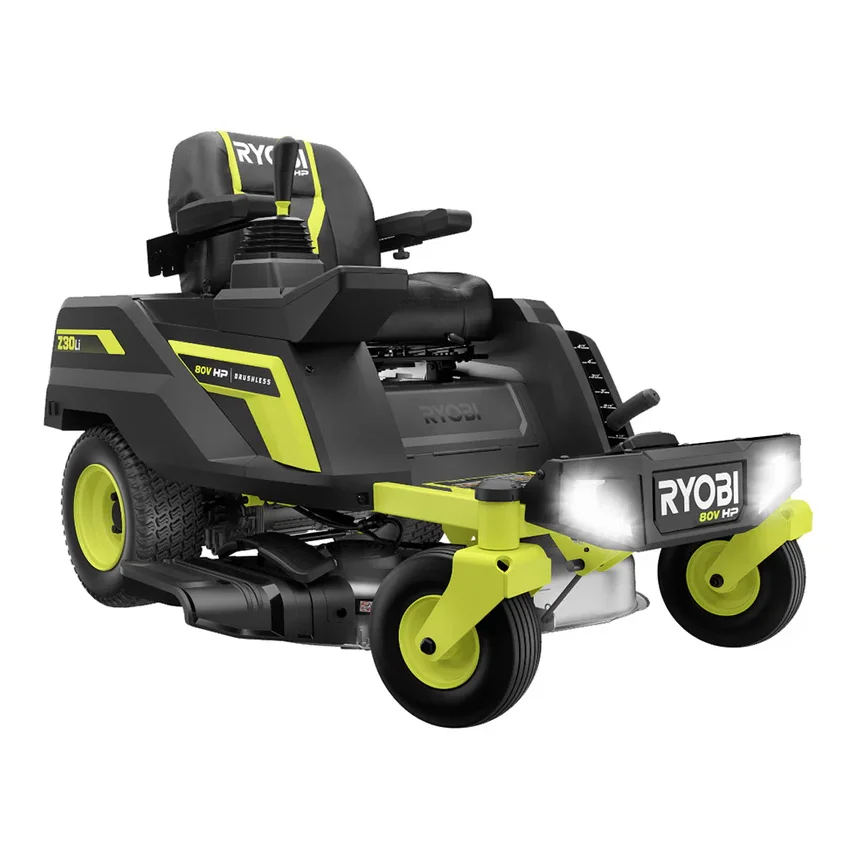 RYOBI 80V HP Brushless 30 in. Battery Electric Cordless Zero Turn Mower with 80V 10 Ah Batteries thumbnail 5