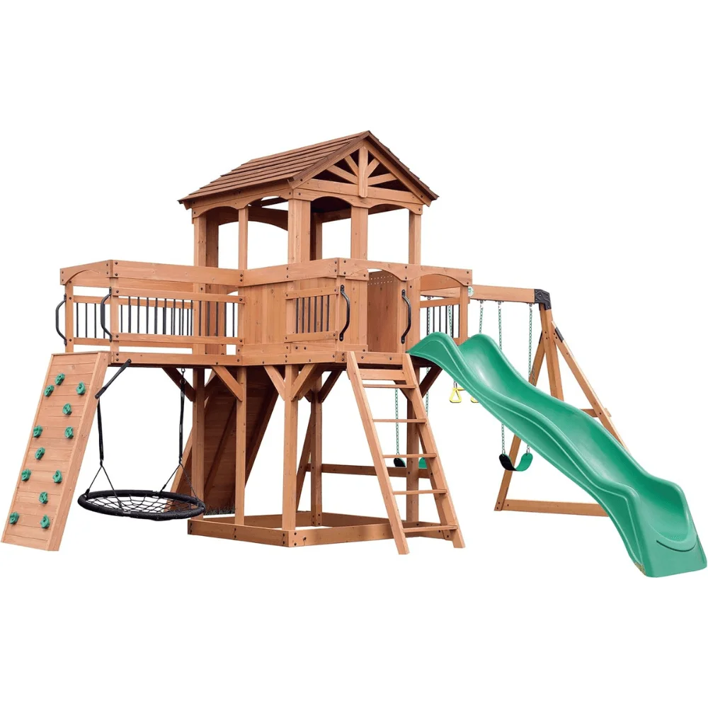 Sterling Point Swing Set – A Backyard Playground for Endless Adventure