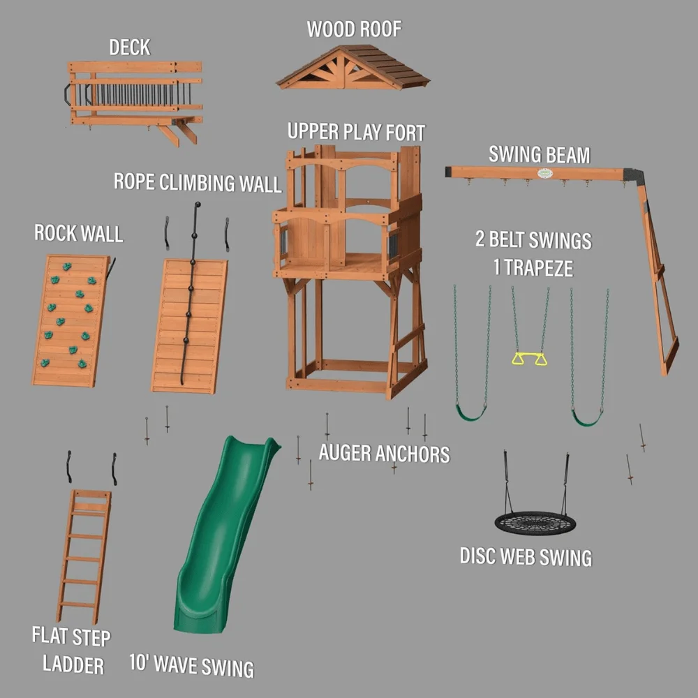 Sterling Point Swing Set – A Backyard Playground for Endless Adventure thumbnail 3