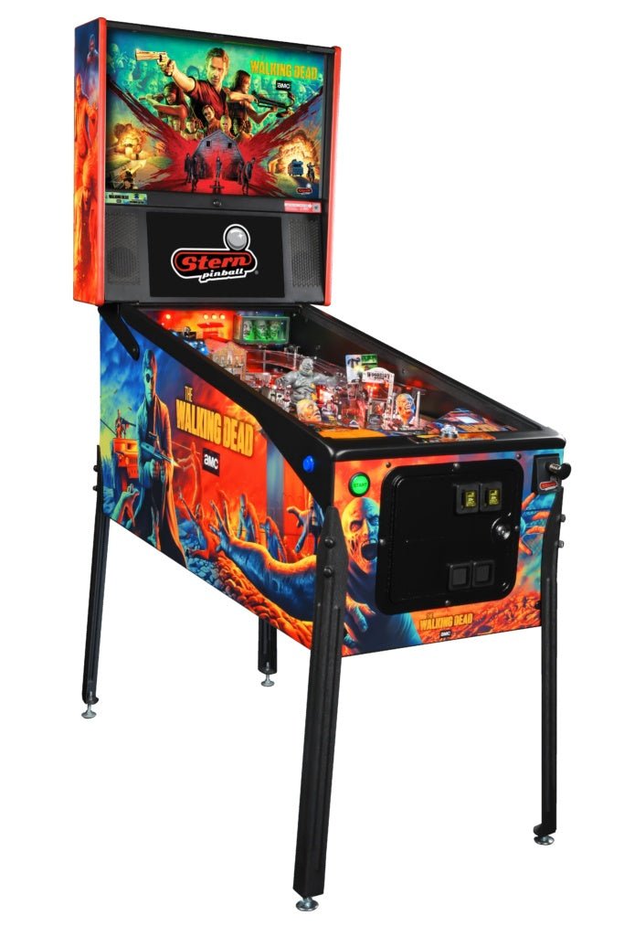 Stern Pinball The Walking Dead Remastered Premium Pinball Machine thumbnail 2