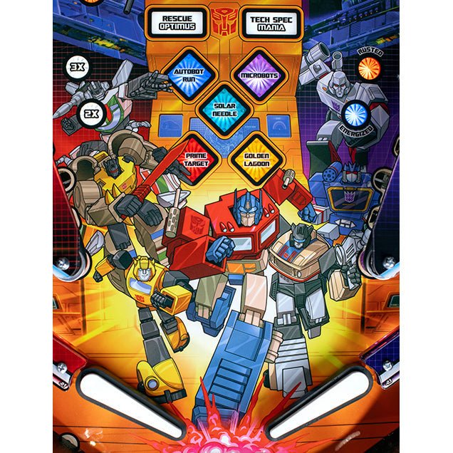 Stern Pinball Transformers: More Than Meets the Eye Pro Pinball Machine thumbnail 5