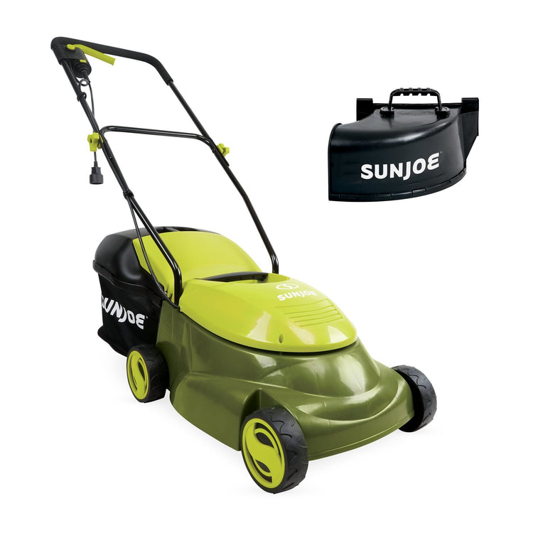 Sun Joe MJ401E-PRO 14-Inch 13-Amp Electric Walk-Behind Lawn Mower with Grass Bag & Chute