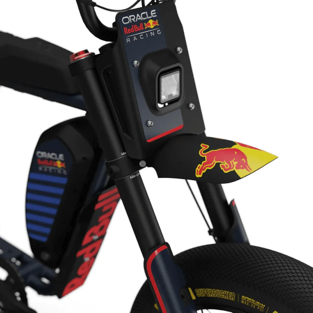 Super73 Oracle Red Bull Racing R Adventure Series Electric Bike thumbnail 6