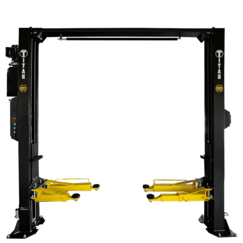Titan Lifts HD2P-9KMSC – 9,000 LB 2-Post Master Series Clearfloor Lift