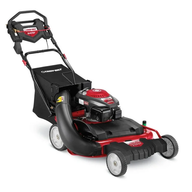 Troy-Bilt 3-N-1 Self-Propelled RWD Gas Lawn Mower, 195cc Engine thumbnail 2