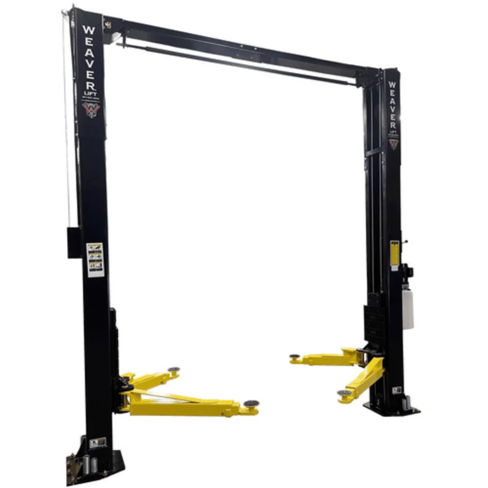 Weaver W-10KHD Overhead 2-Post Car Lift – 10,000 LB Capacity