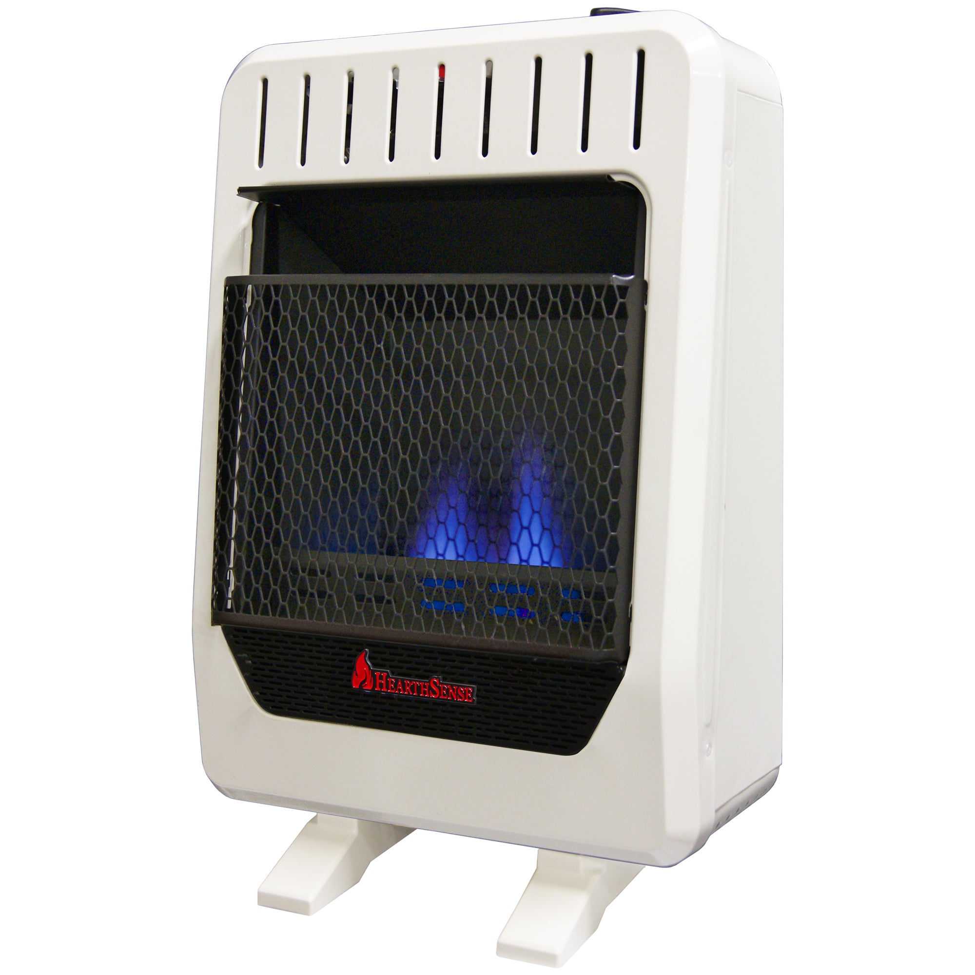 Factory Reconditioned Blue Flame Gas Heater – 10,000 BTU, Dual Fuel – Model# BF10M-B-R
