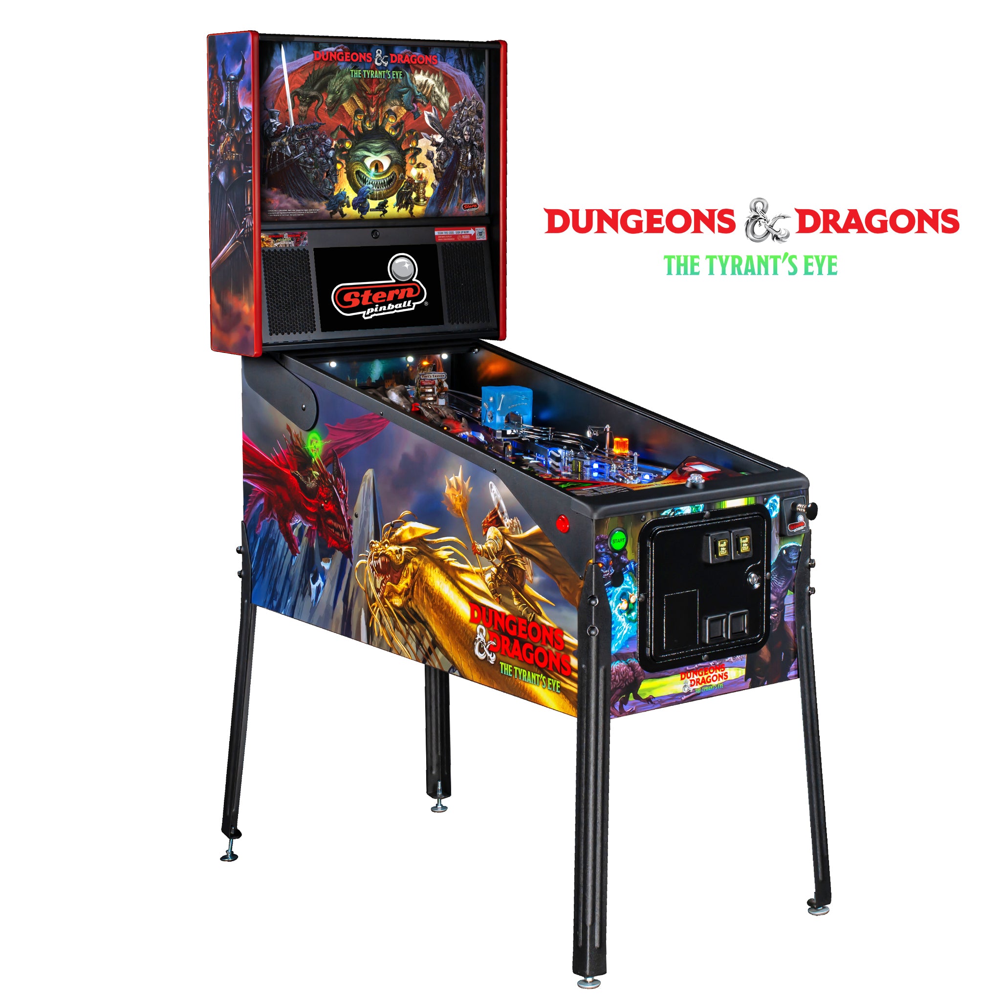 Stern Pinball Dungeons & Dragons: The Tyrant’s Eye Pro Pinball Machine