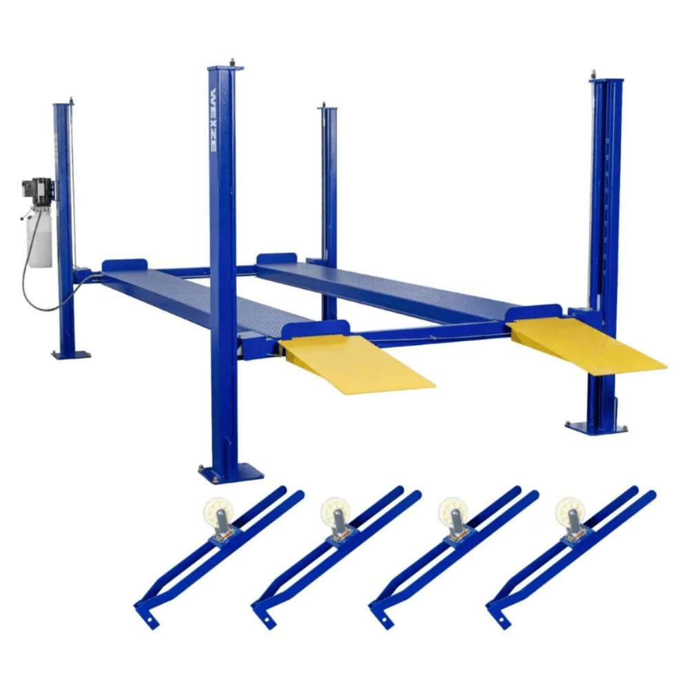 WEIZE 8500lbs 4-Post Car Lift with Caster Kits – PLA-1030 thumbnail 2