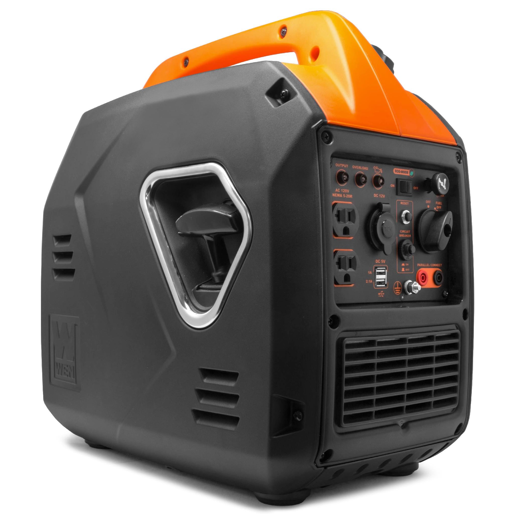 WEN 56203i Super Quiet 2000-Watt Portable Inverter Generator with Fuel Shut-Off thumbnail 2